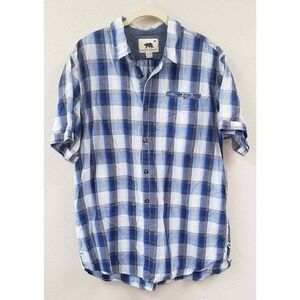 Dakota Grizzly button up men's XL 100% cotton